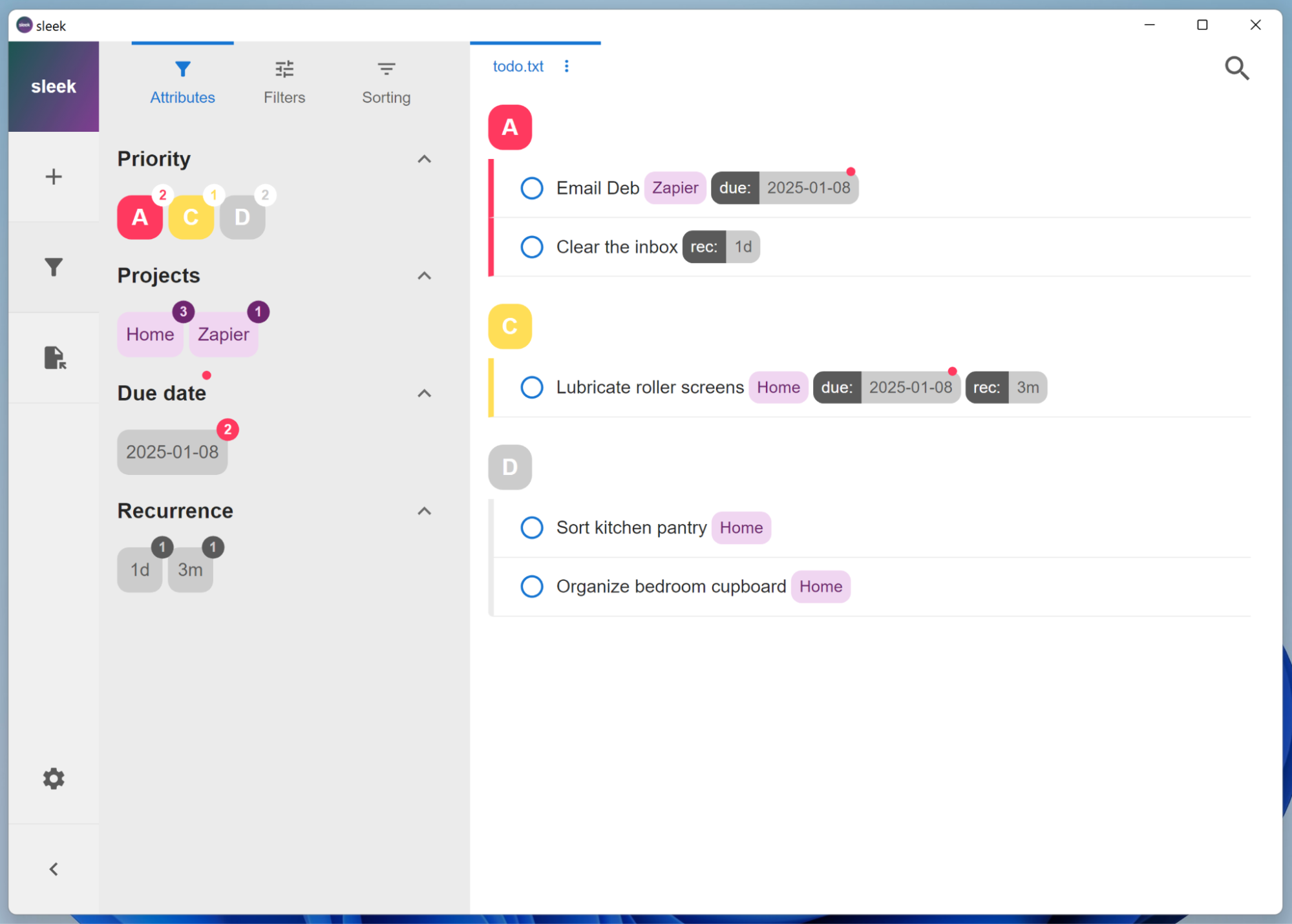 FAQ - visual representation