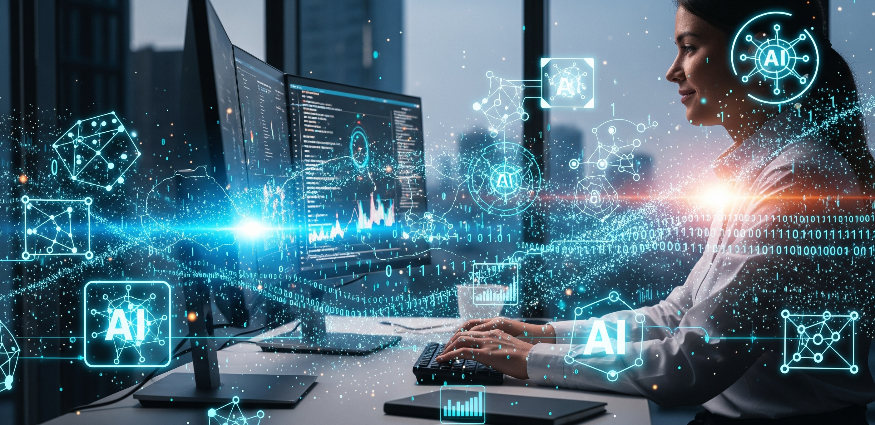 How AI Tools Enhance Productivity - Visual representation and detailed illustration